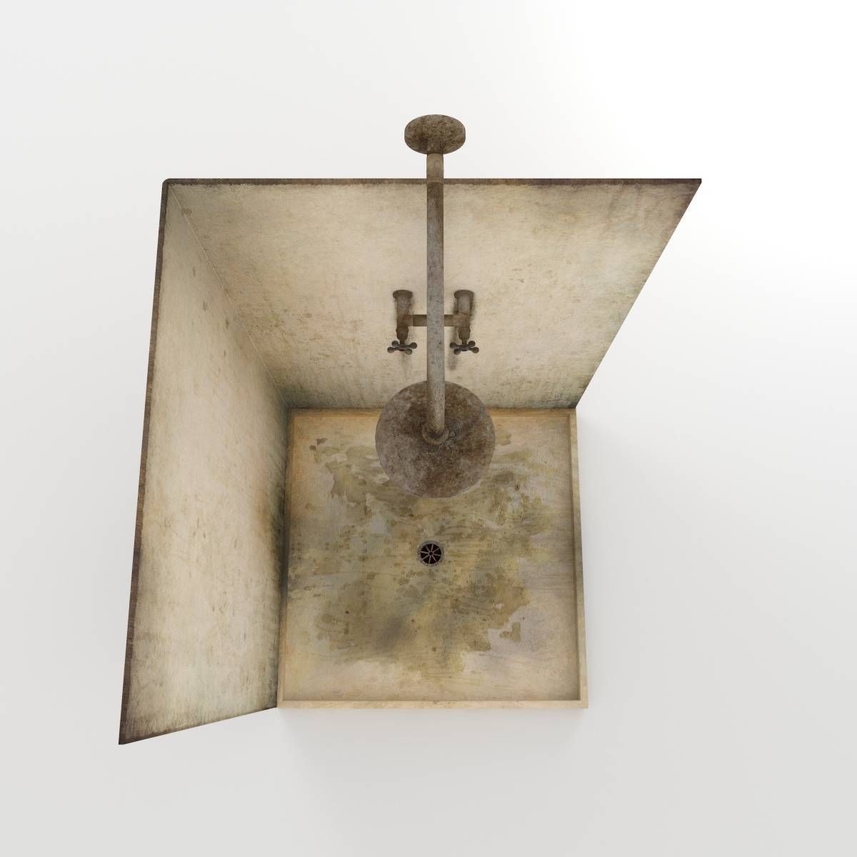 Dirty Shower 3D model_2