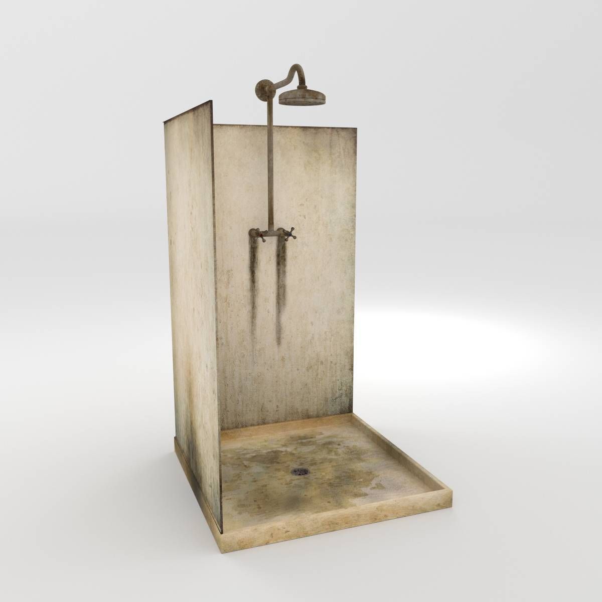 Dirty Shower 3D model_1
