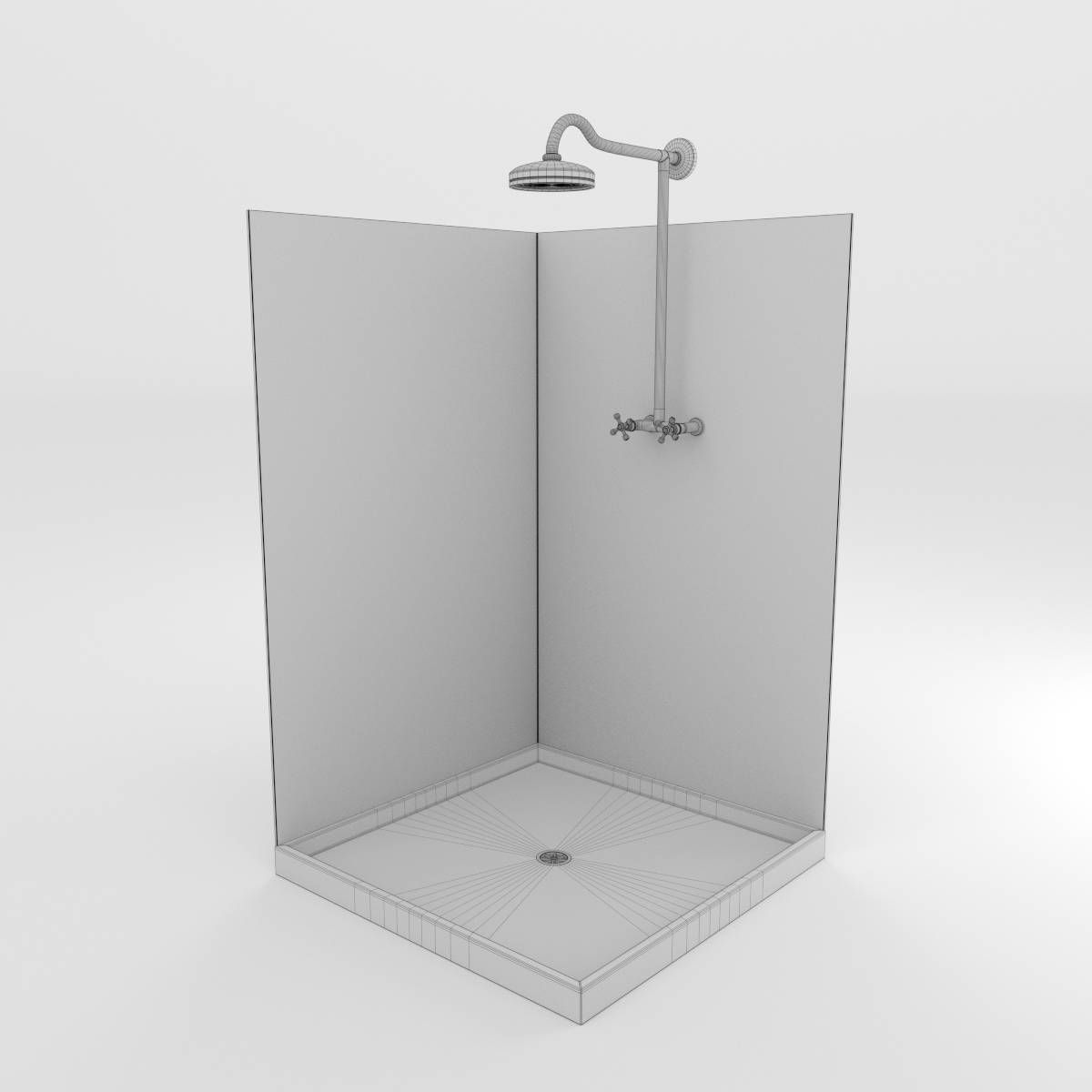 Dirty Shower 3D model_5