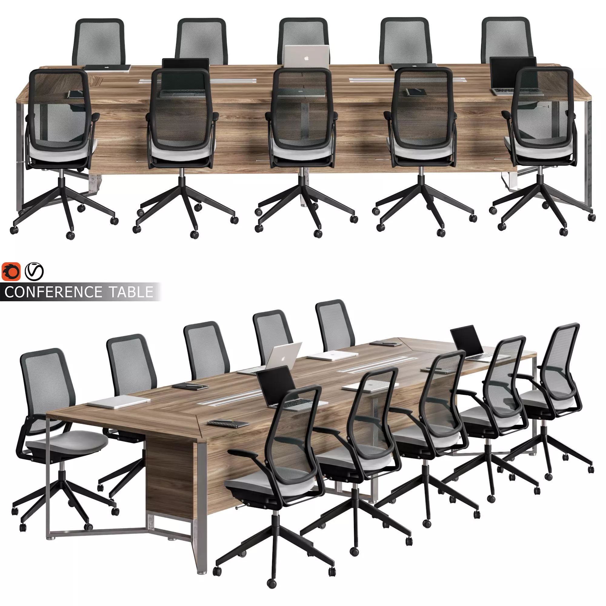 conference table 13 3D model_0