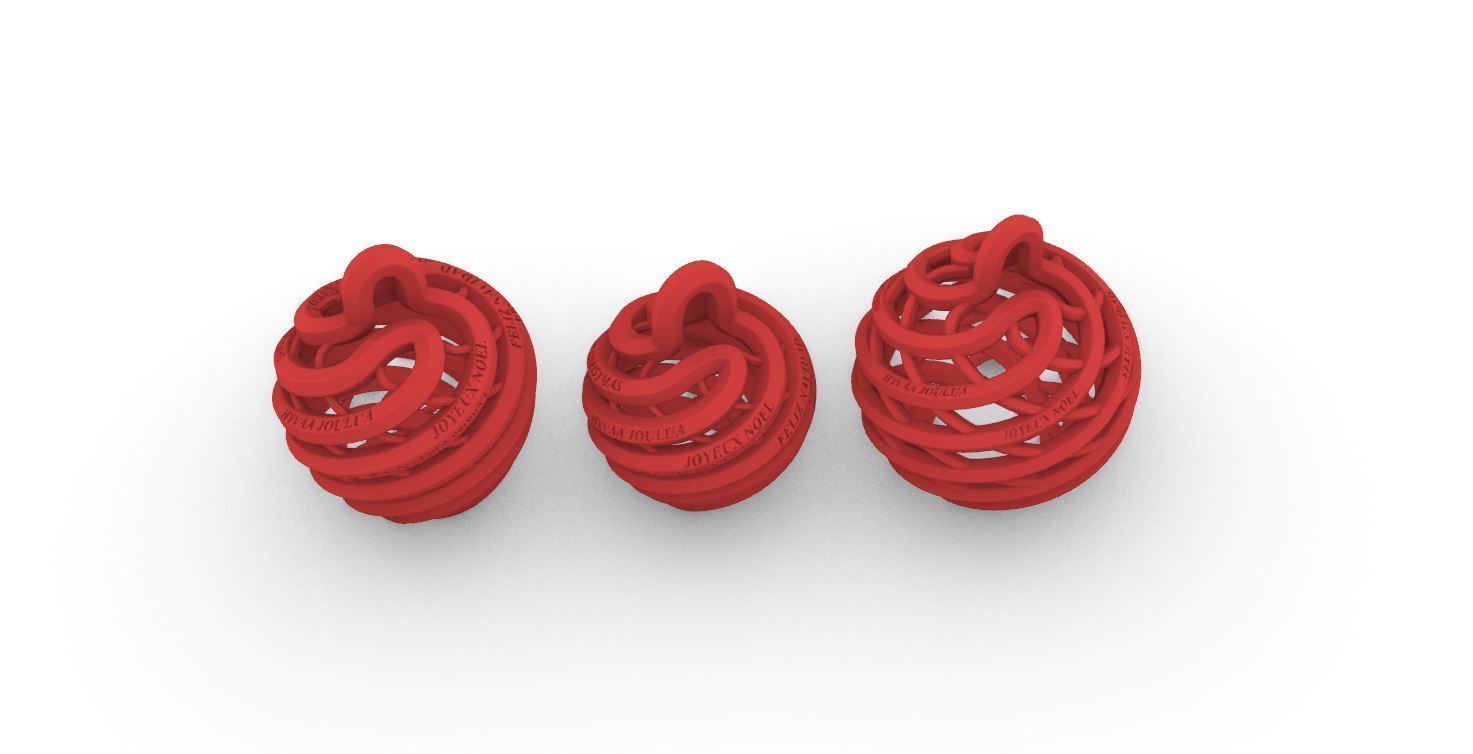 Christmas decoration for tree 3D print model_9