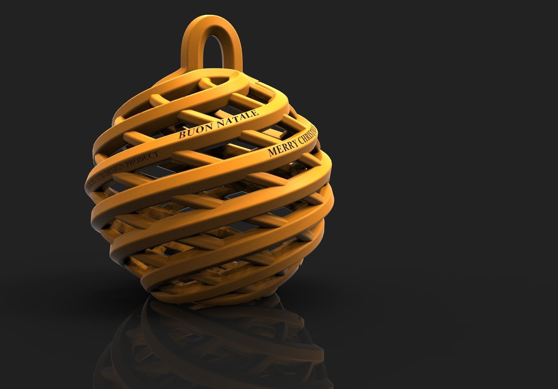 Christmas decoration for tree 3D print model_4