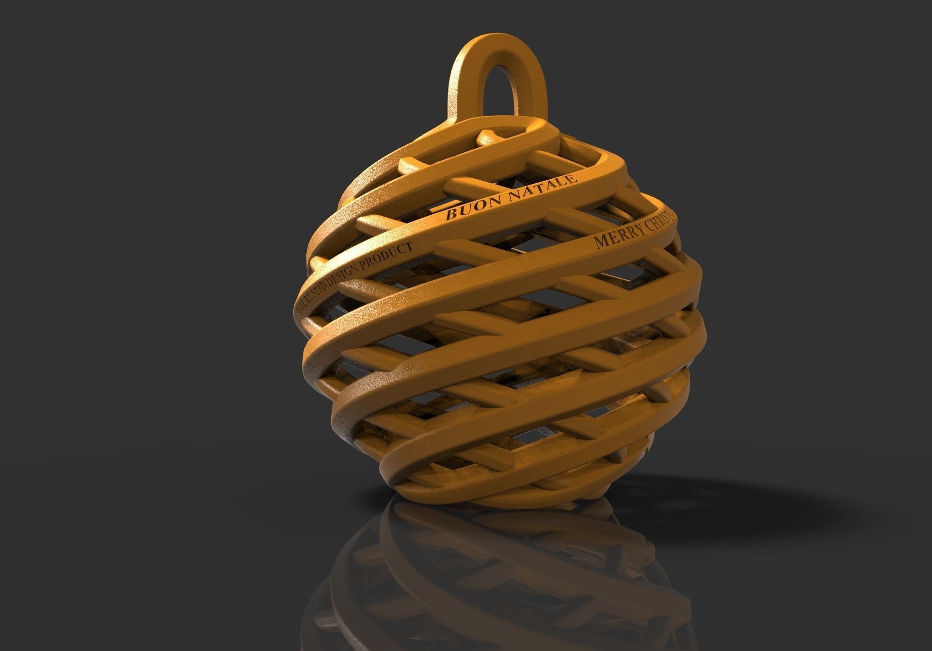 Christmas decoration for tree 3D print model_3