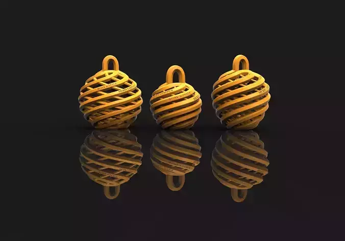 Christmas decoration for tree 3D print model