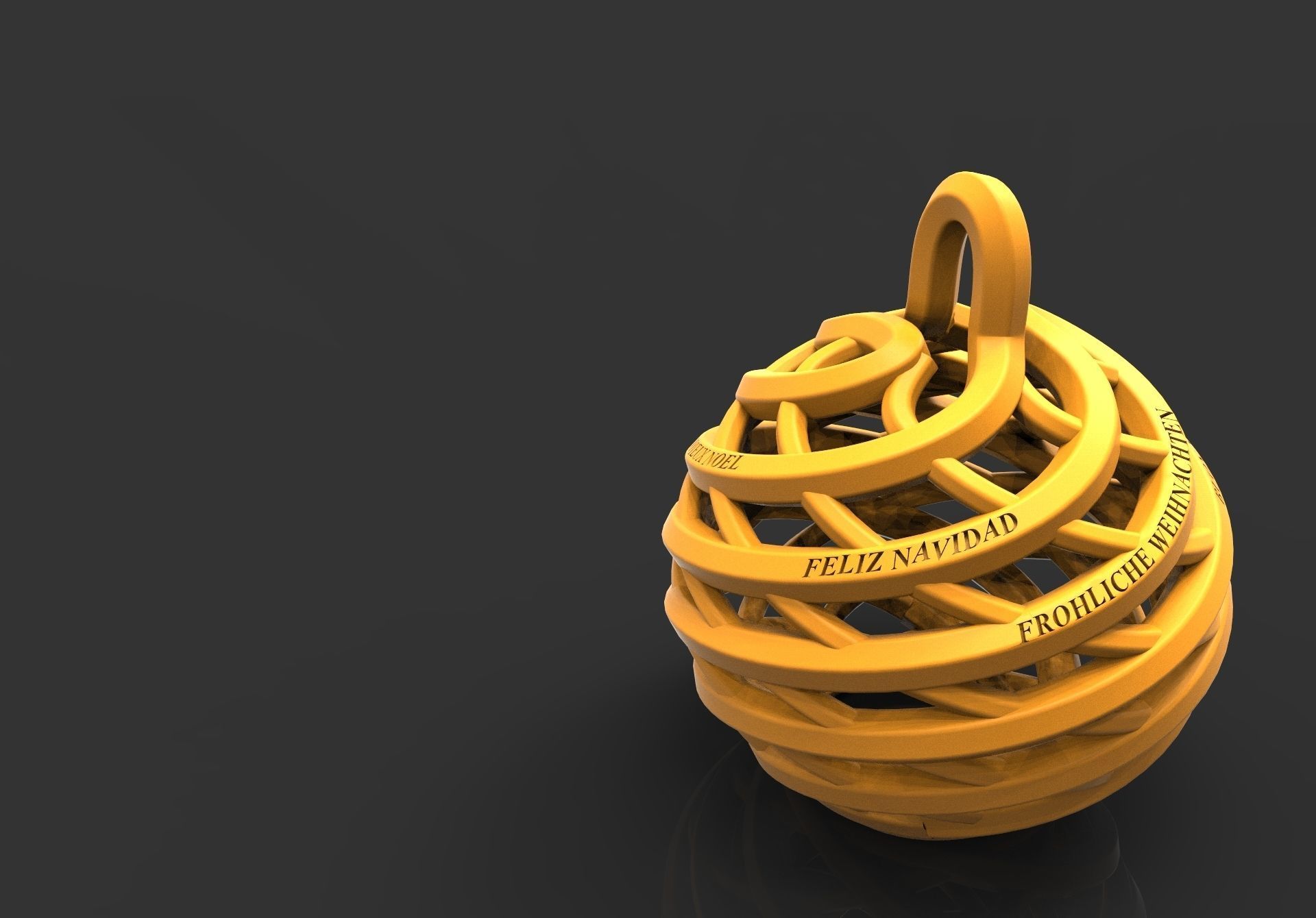 Christmas decoration for tree 3D print model_7