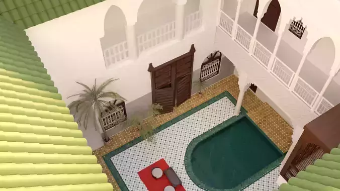 traditional Moroccan house 