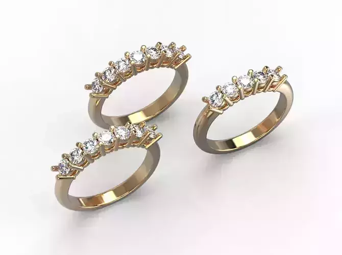 110316 R 2 sizes 010ct rings