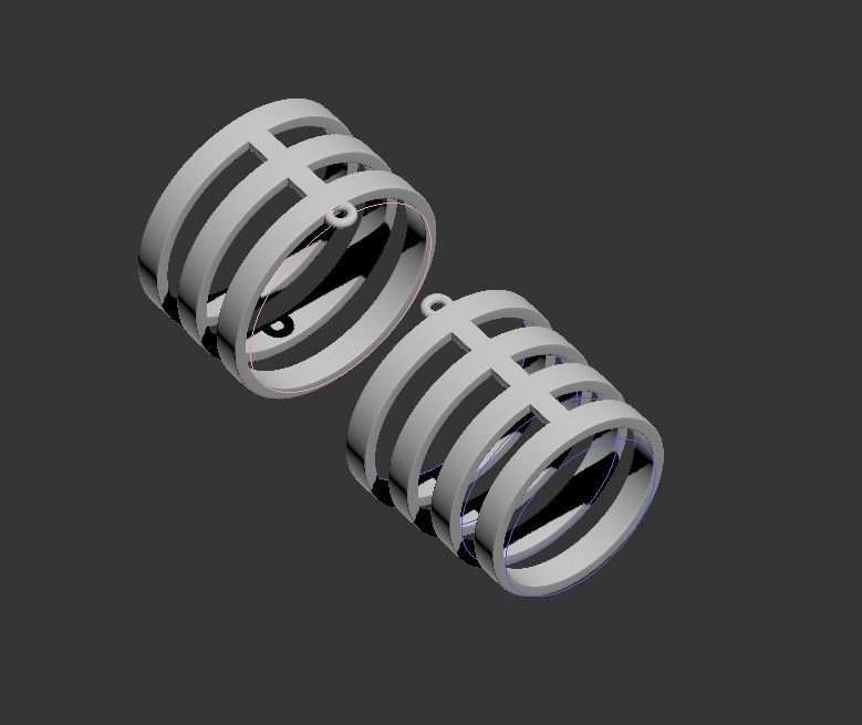 111114 R two phalanges simple ring 3D print model_5