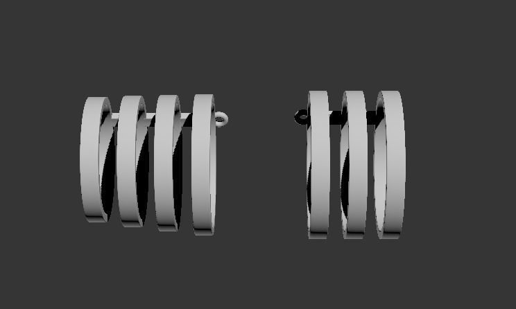 111114 R two phalanges simple ring 3D print model_18