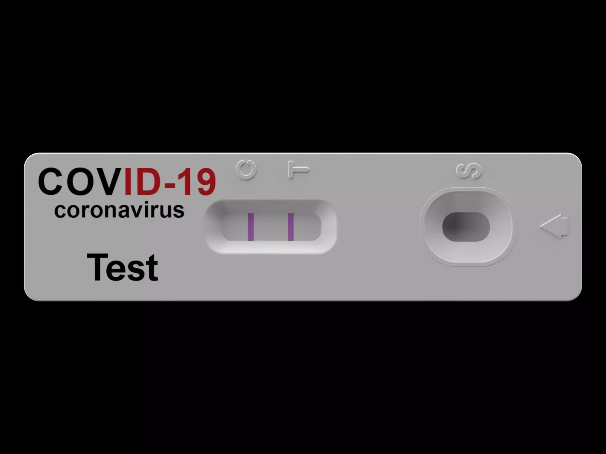 Antigen Test Covid-19 3D model_0