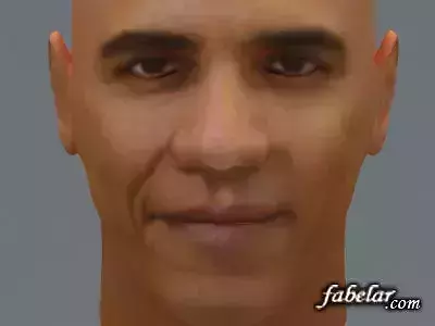 Barak Obama Free 3D model