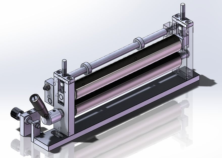 WA300G-Die Cutting machine 3D model_23