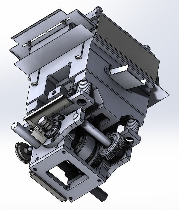 WA300G-Die Cutting machine 3D model_17