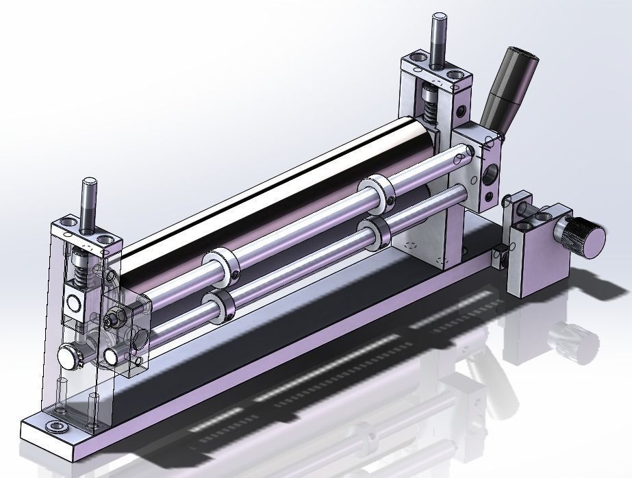 WA300G-Die Cutting machine 3D model_22