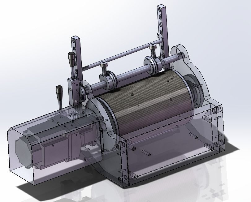 WA300G-Die Cutting machine 3D model_24