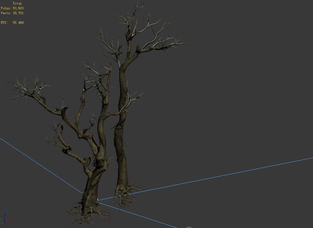 Vampire-Dead Tree 28 3D model_4
