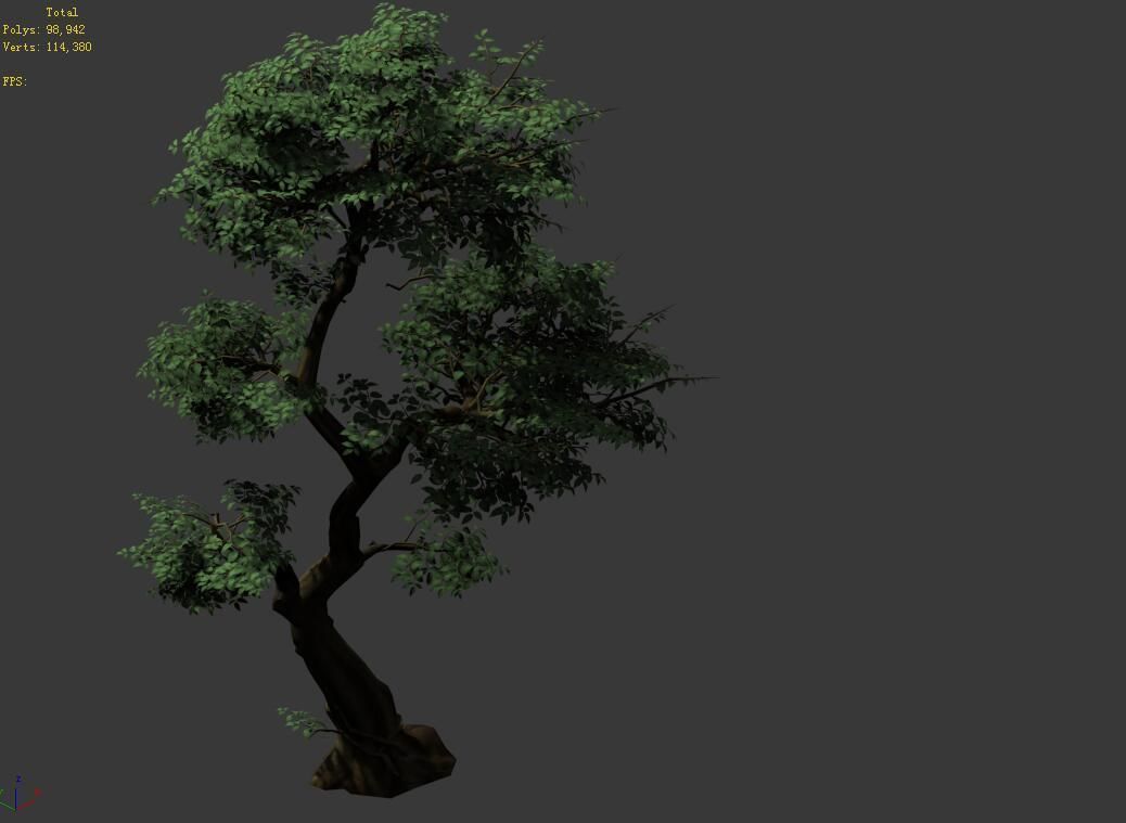 Fairy Trail-Banyan Tree 04 3D model_4
