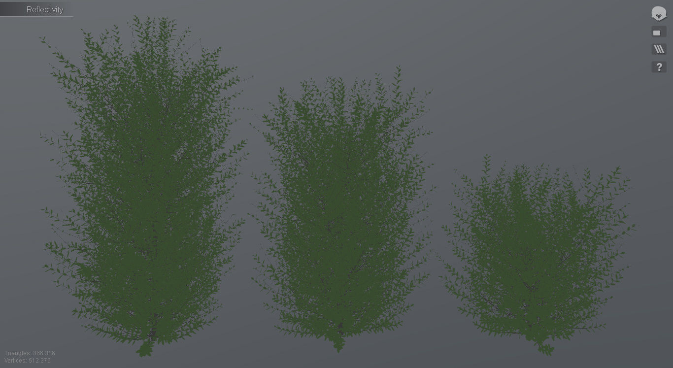 Bushes bush 3D model_18