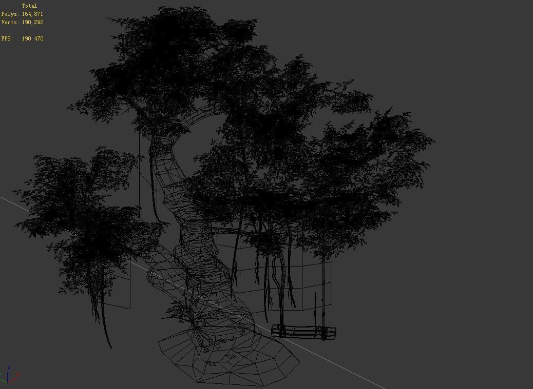 Fairy Forest-Banyan 06 3D model_3