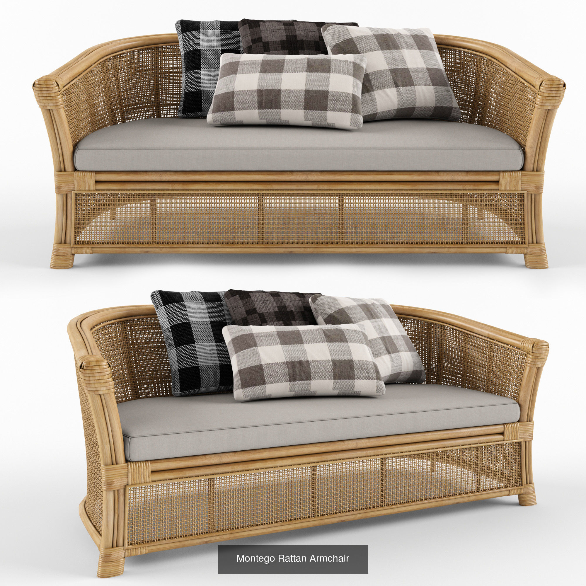 Furniture collection hanging rattan and bamboo furniture set 3 _96