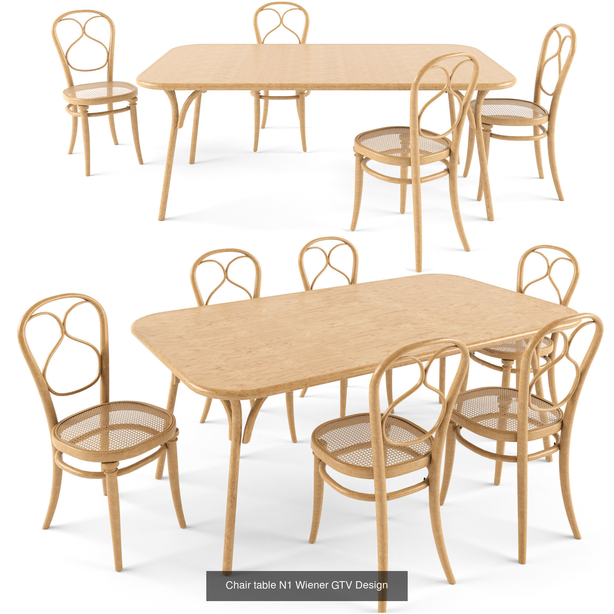 Furniture collection hanging rattan and bamboo furniture set 3 _23