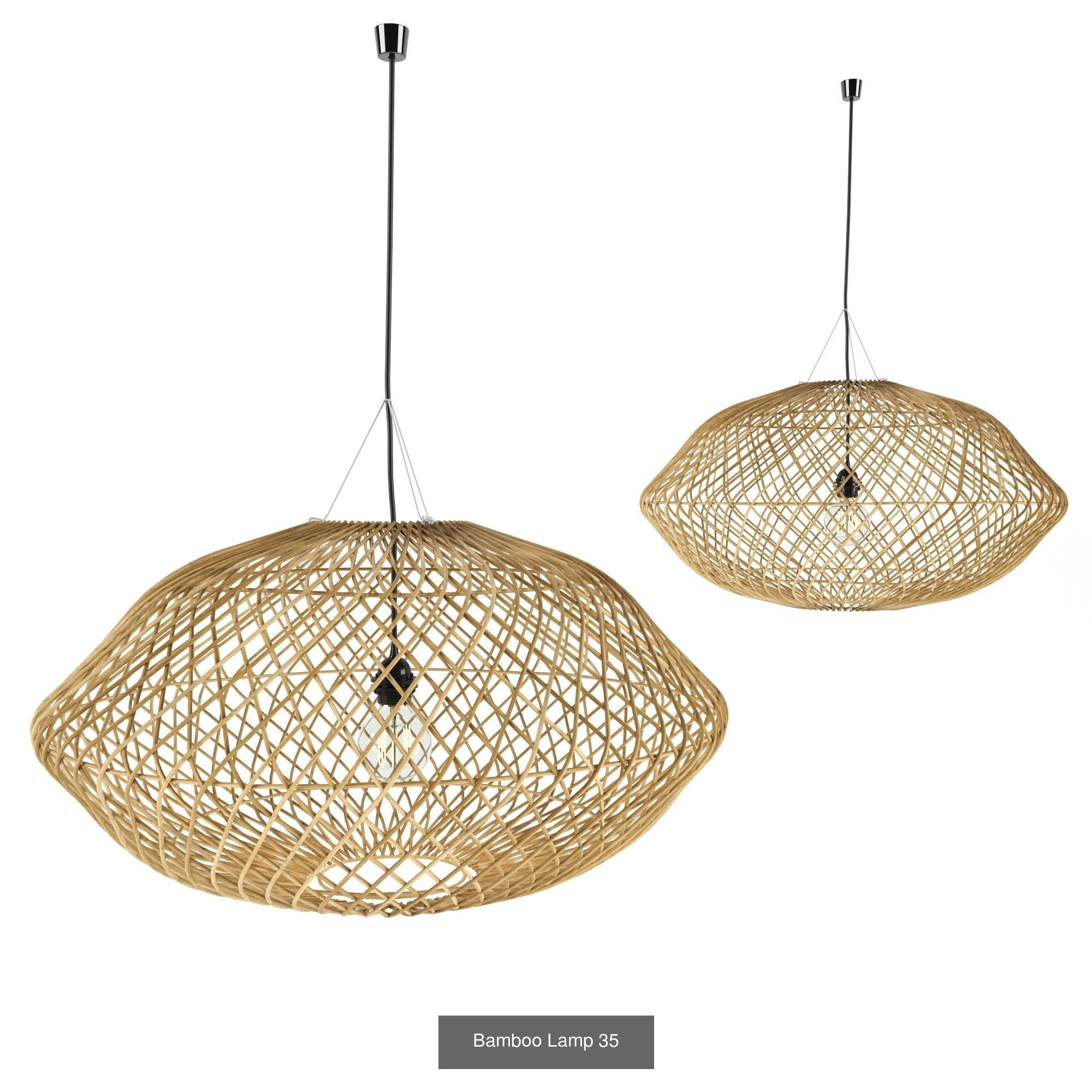 Furniture collection hanging rattan and bamboo furniture set 3 _42