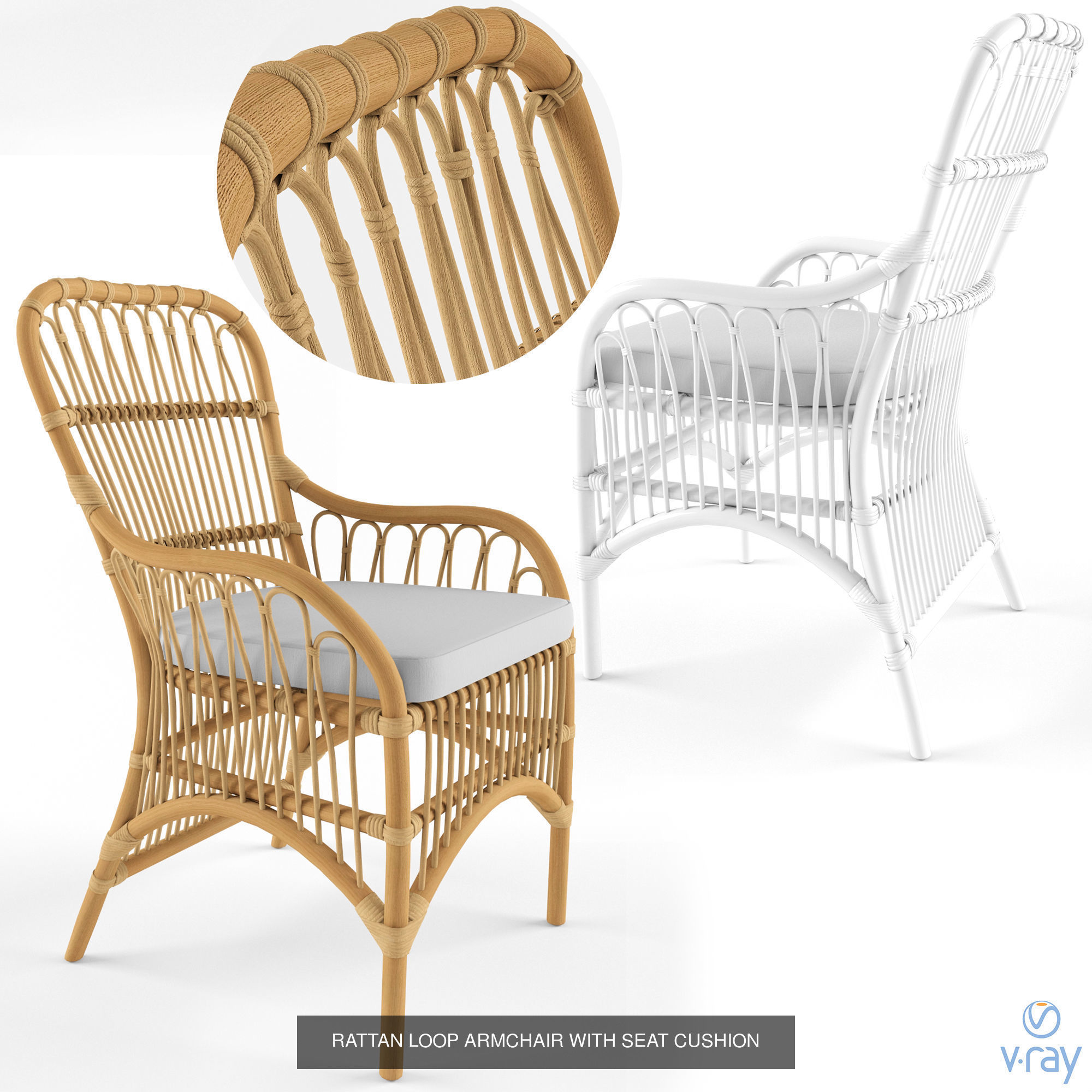 Furniture collection hanging rattan and bamboo furniture set 3 _81