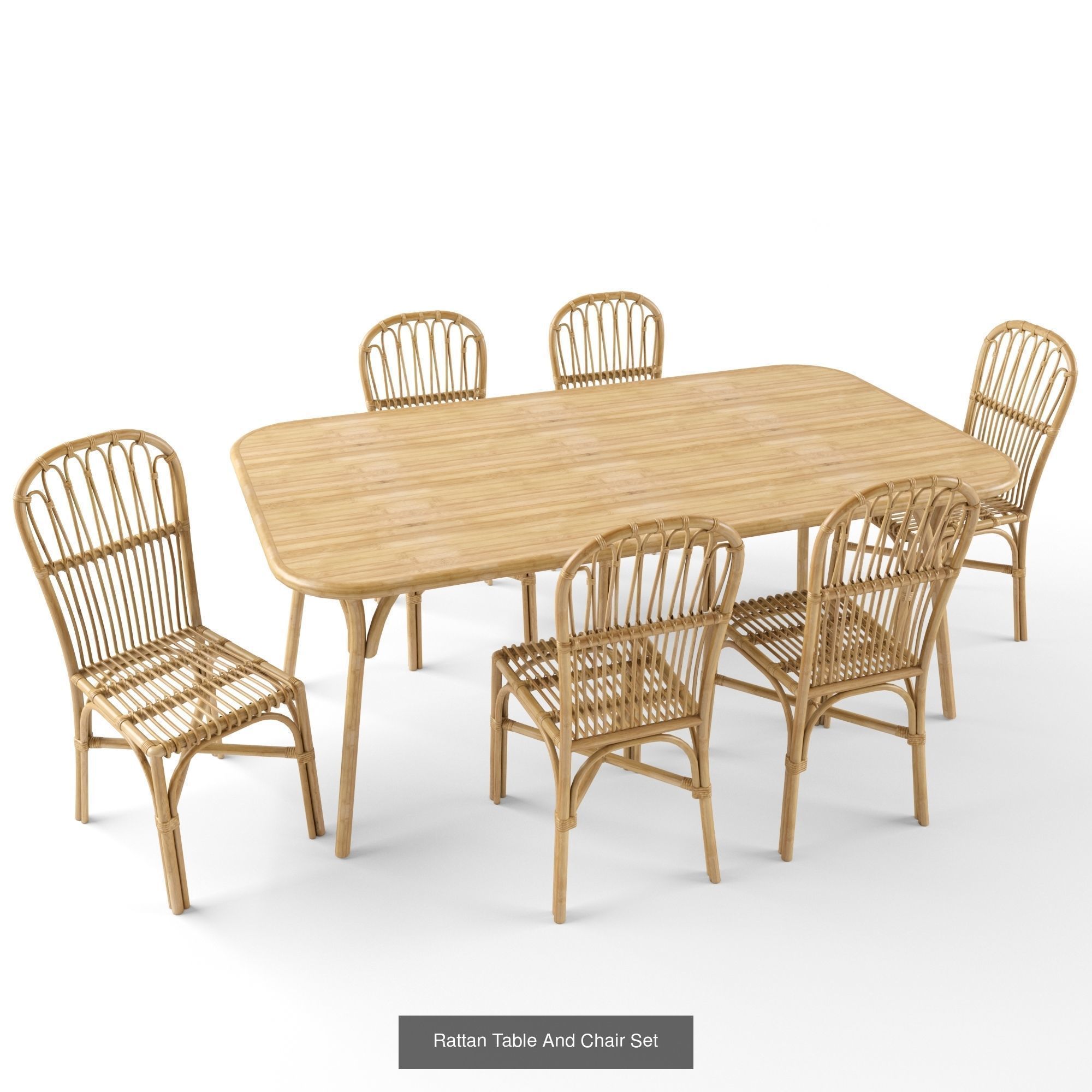 Furniture collection hanging rattan and bamboo furniture set 3 _72