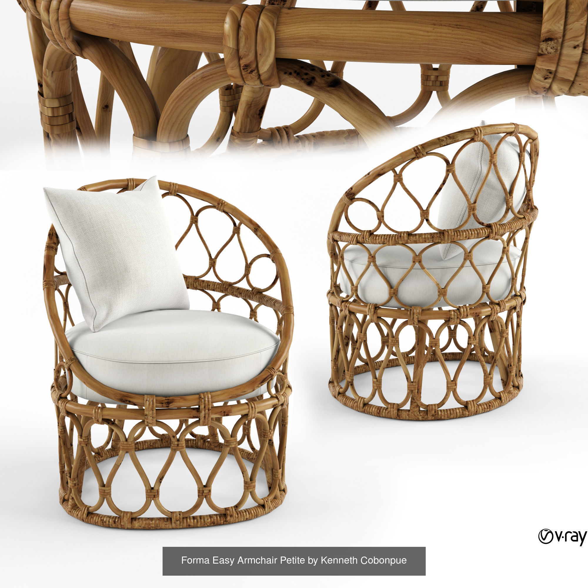 Furniture collection hanging rattan and bamboo furniture set 3 _68