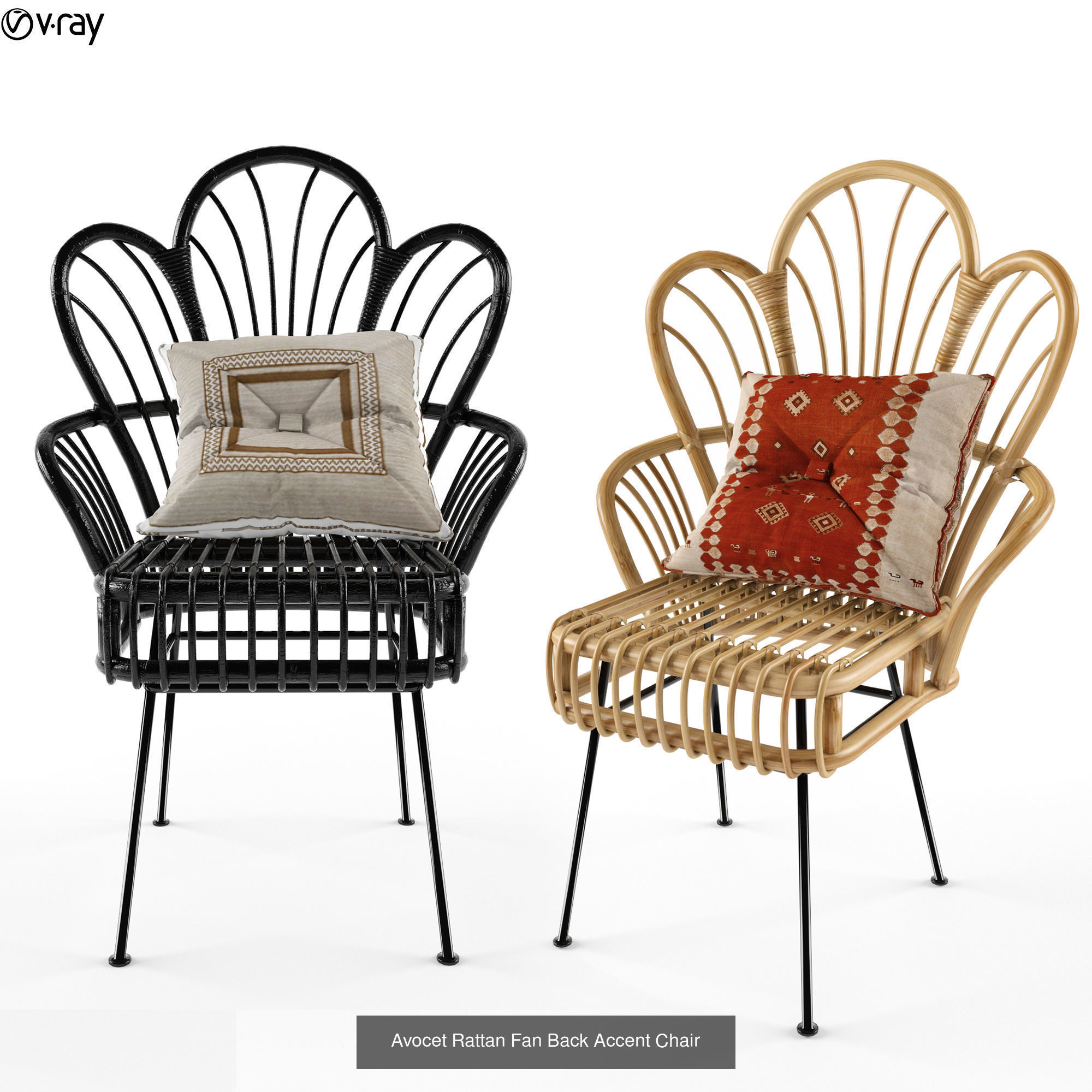 Furniture collection hanging rattan and bamboo furniture set 3 _71