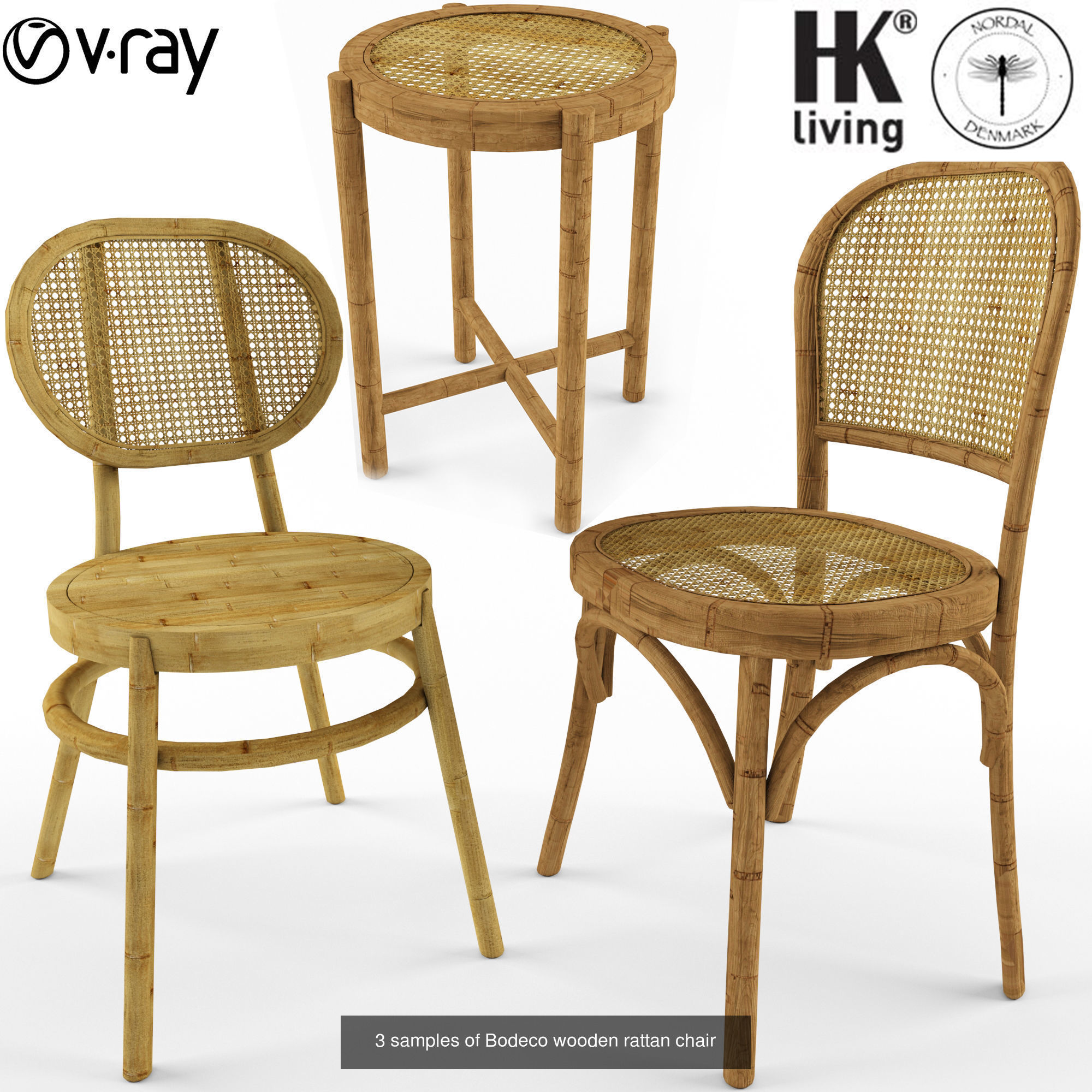 Furniture collection hanging rattan and bamboo furniture set 3 _53