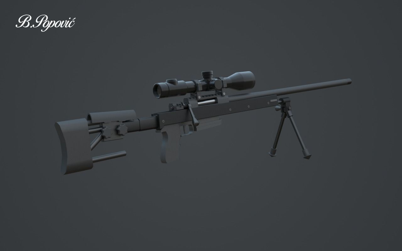 Zastava M07 3D model_4