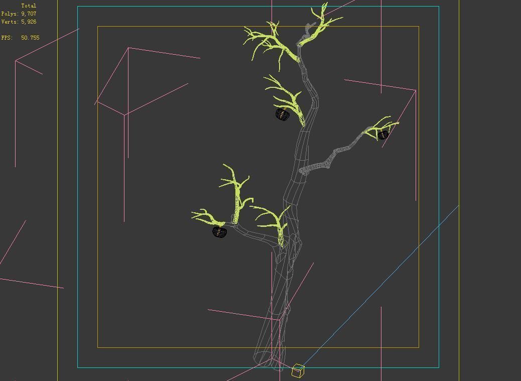 Wizard Forest-Persimmon Tree 05 3D model_3