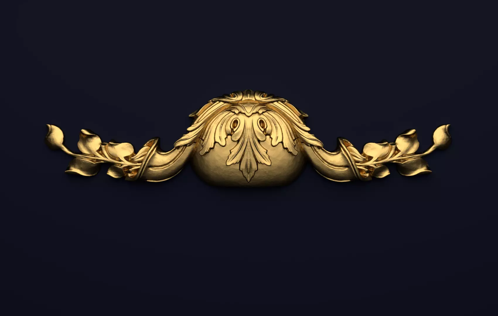  Classic decor ornament v-3D model 42 3D model_0