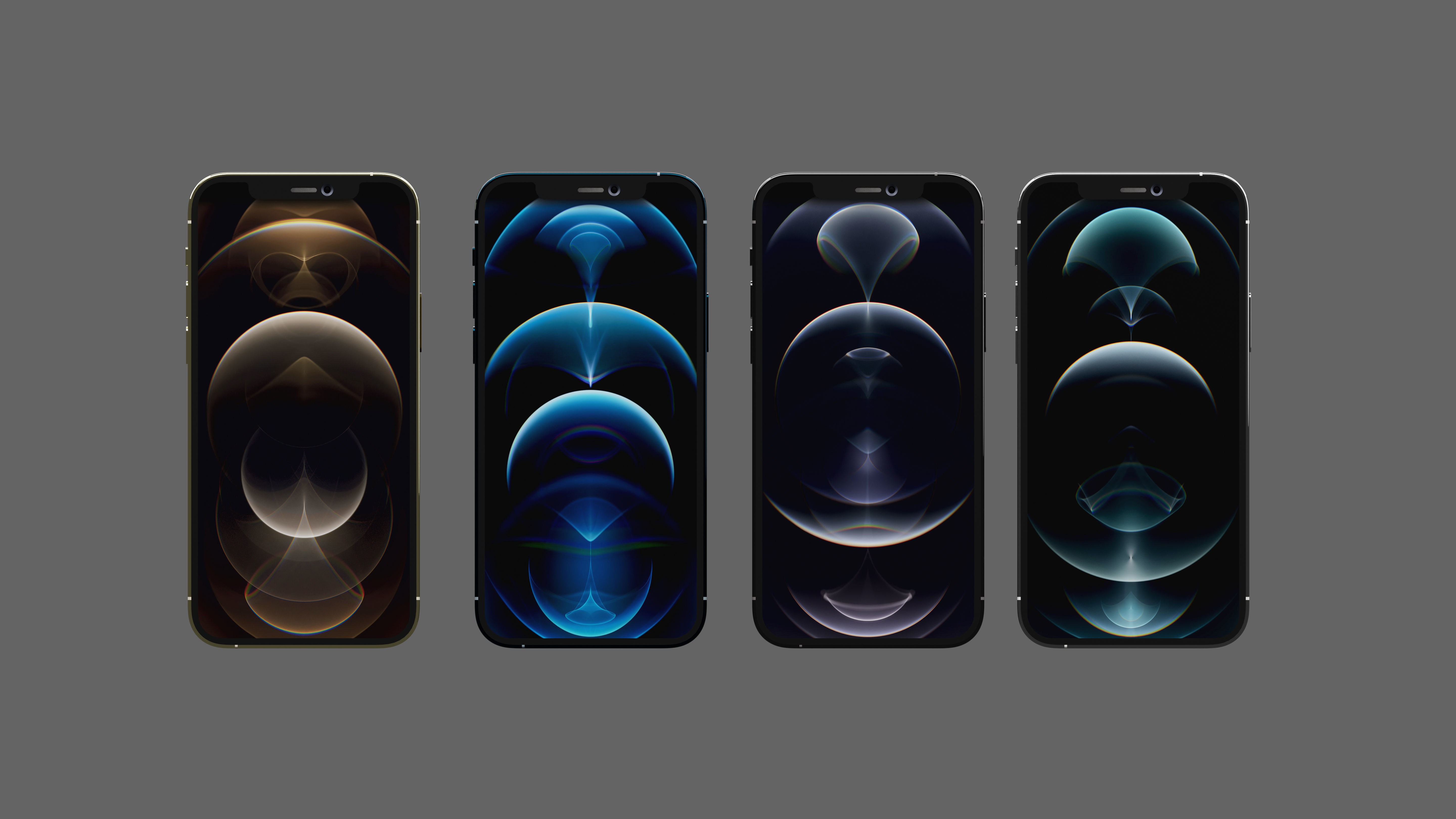 Iphone 12 PRO Modeling Rendering 5COLOR 3D model_1