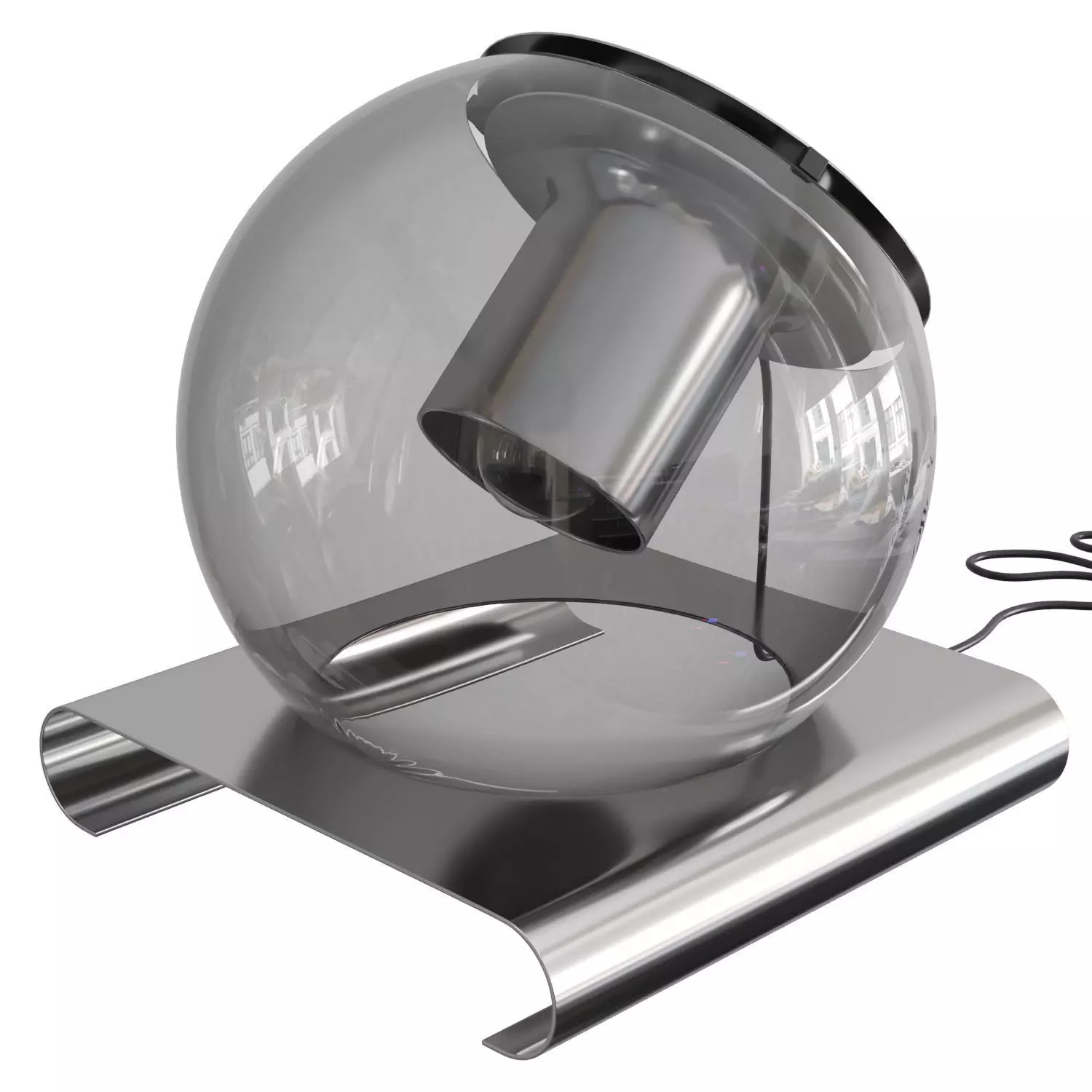The Globe Table Lamp 3D model_0