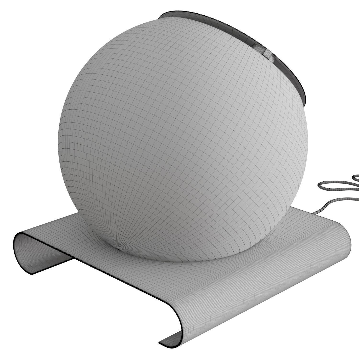 The Globe Table Lamp 3D model_4