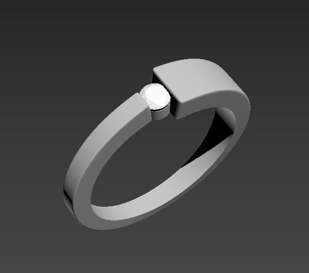 141223 R classic line solitare 3D print model_3