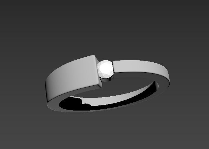 141223 R classic line solitare 3D print model_7