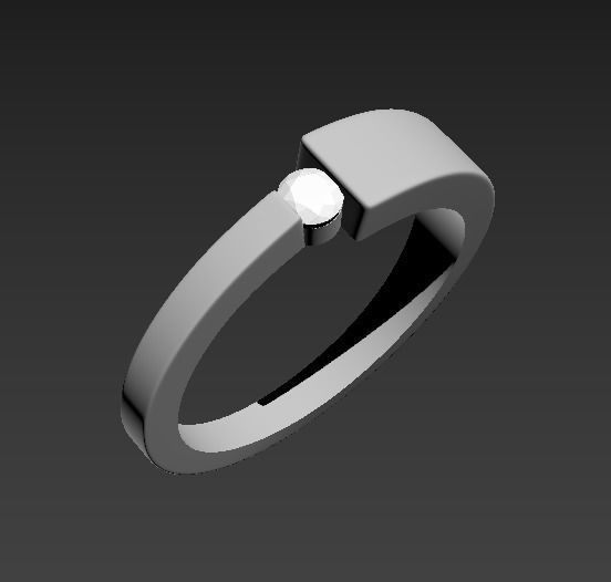 141223 R classic line solitare 3D print model_9