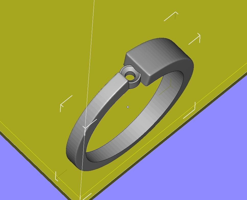 141223 R classic line solitare 3D print model_17