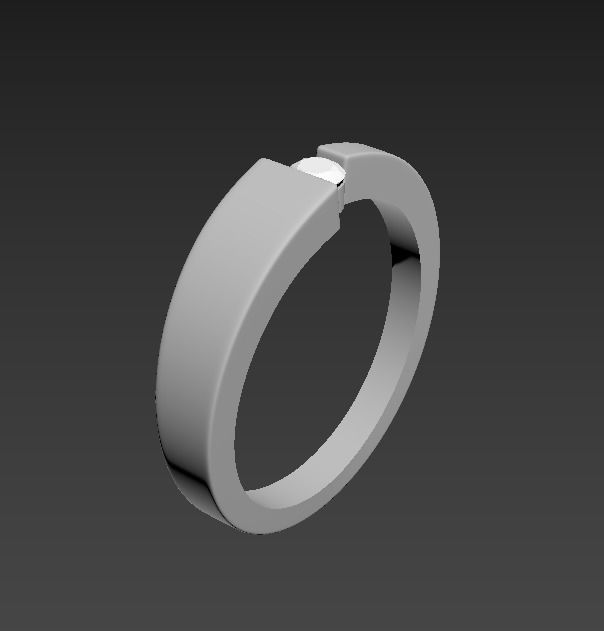 141223 R classic line solitare 3D print model_6