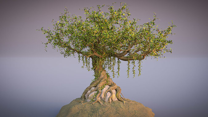 Fantasy Old tree 3D model