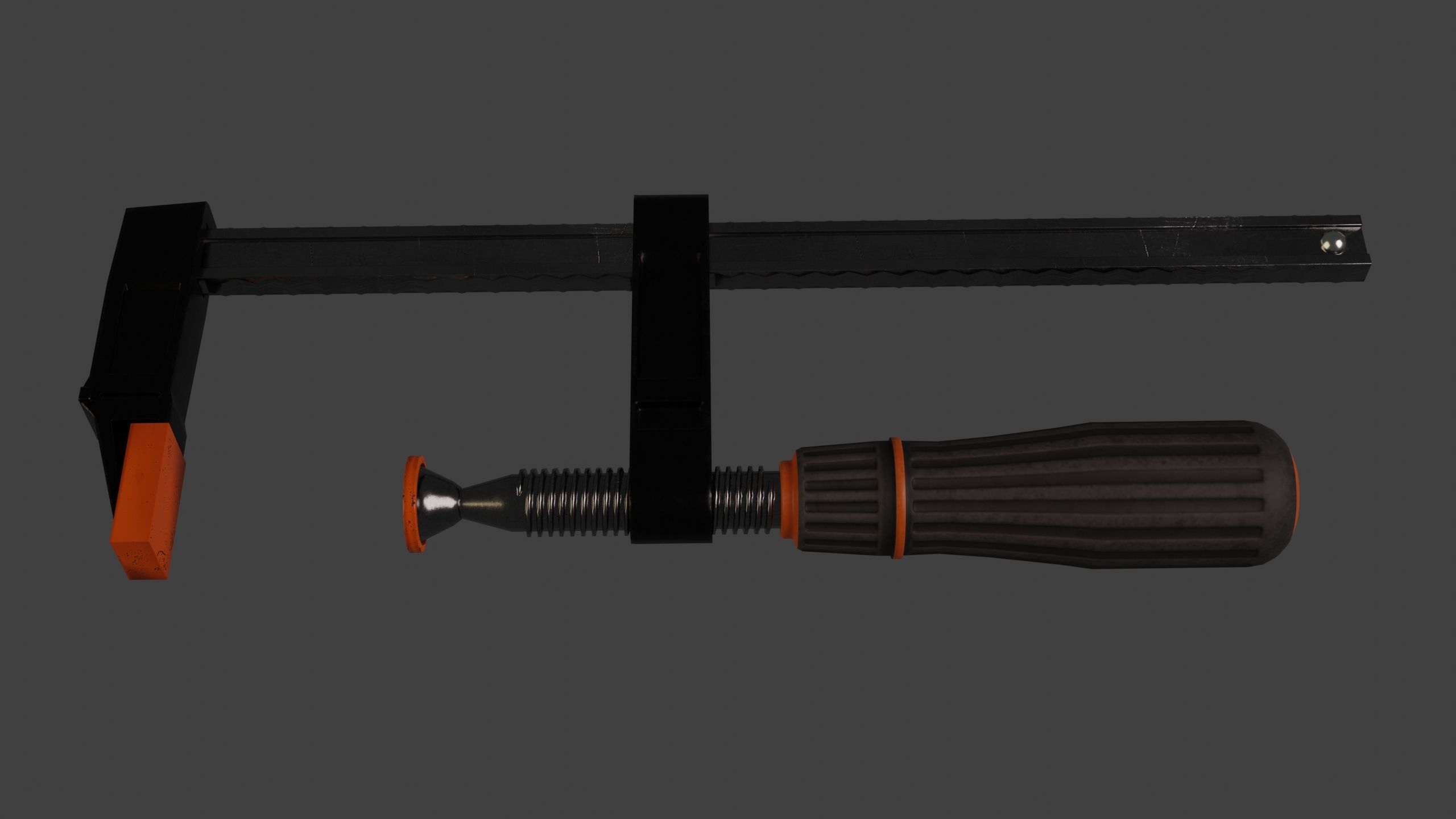 Work Tools Low-poly 3D model_12