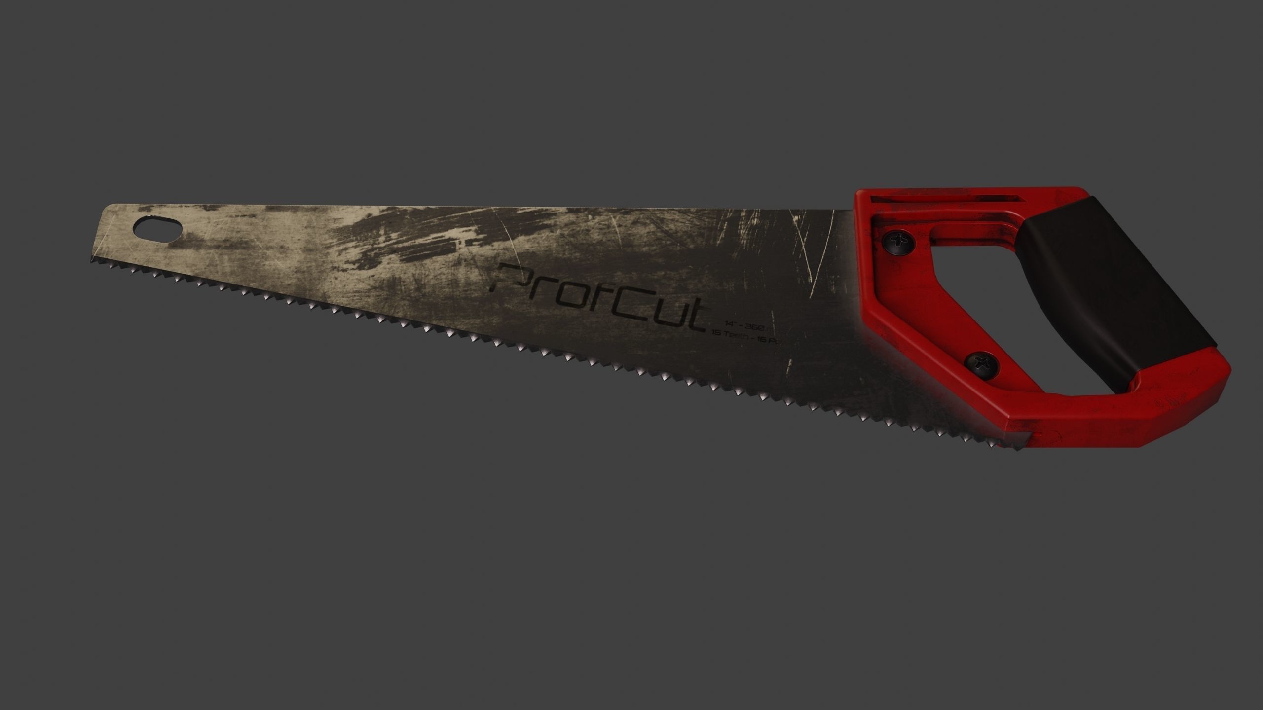 Work Tools Low-poly 3D model_8