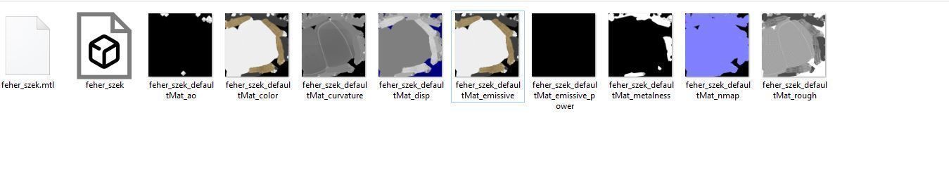 Modern Dining Room shell chair 3D model_61