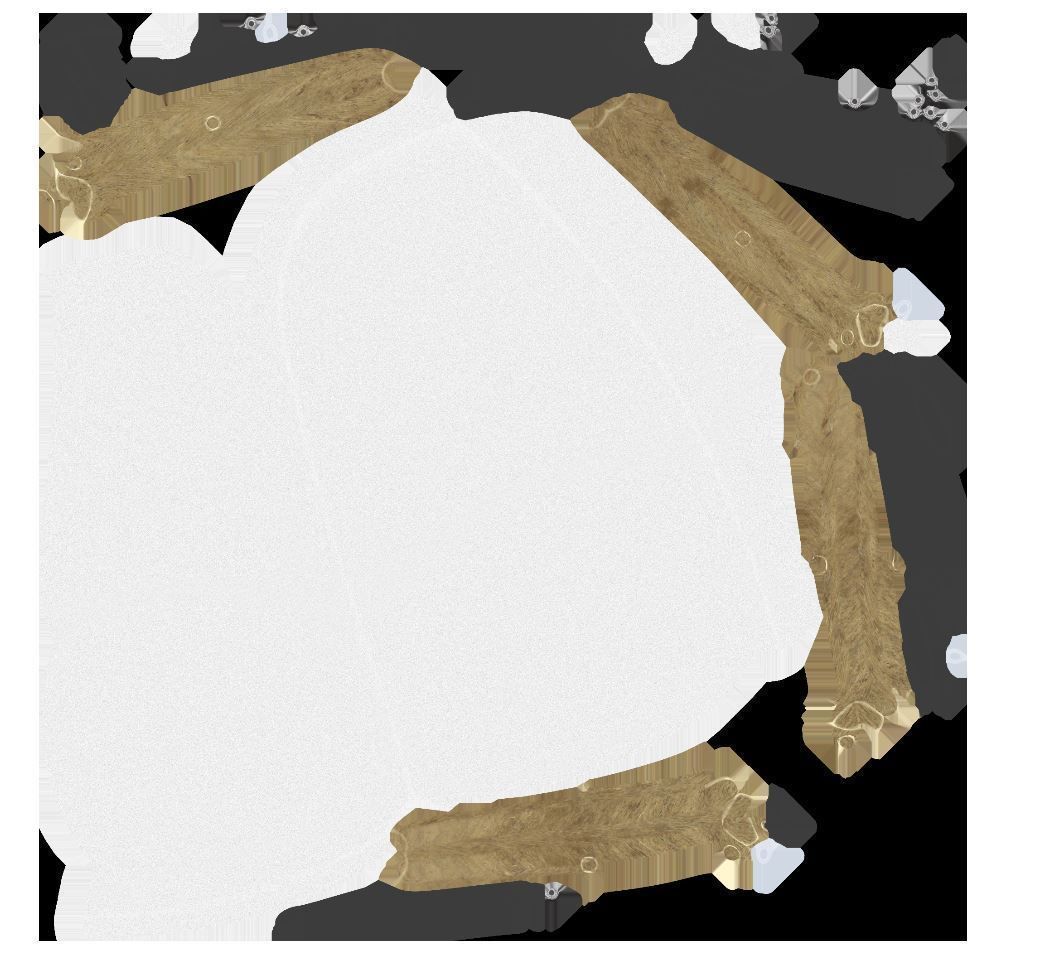 Modern Dining Room shell chair 3D model_62