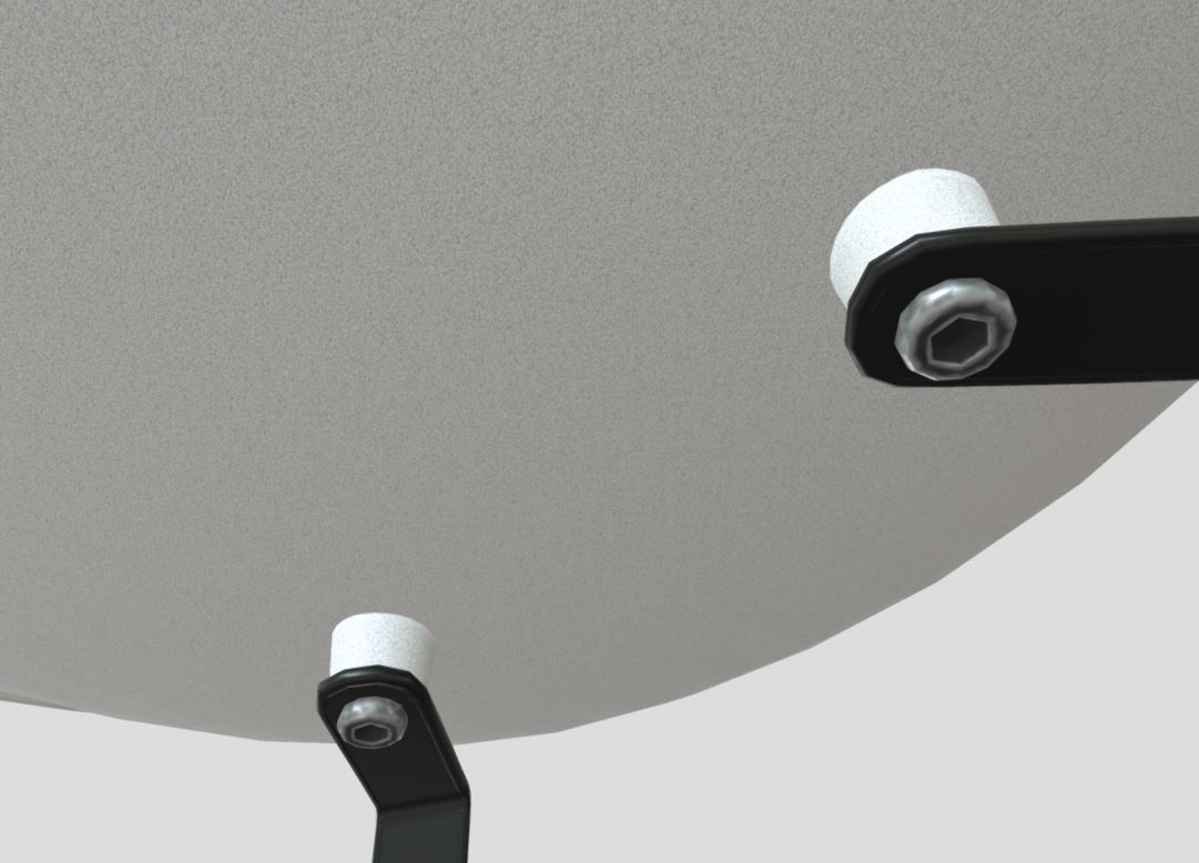 Modern Dining Room shell chair 3D model_21