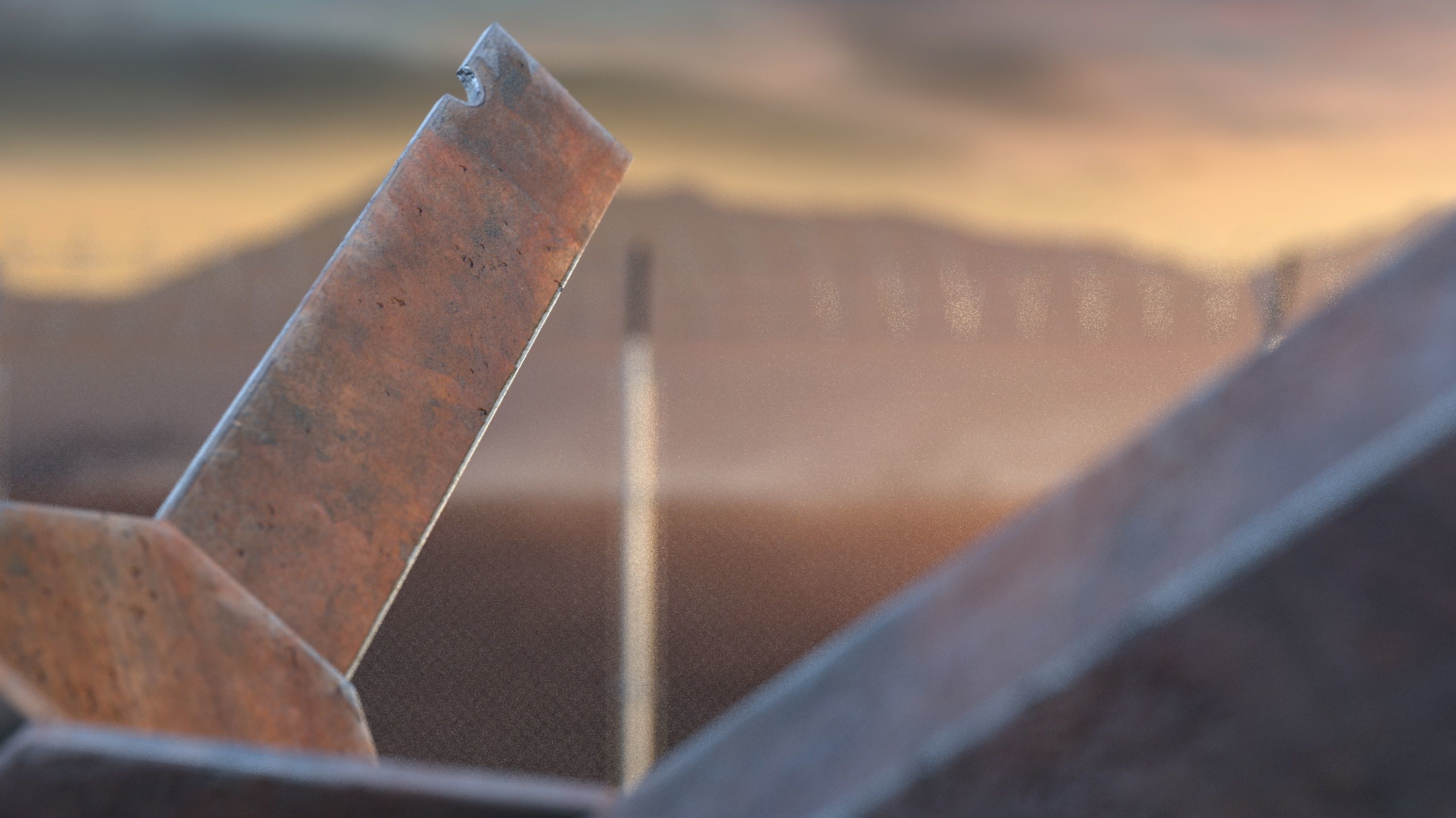 Czech Hedgehog Anti Tank Obstacle Rusty 3D 3D model | CGTrader