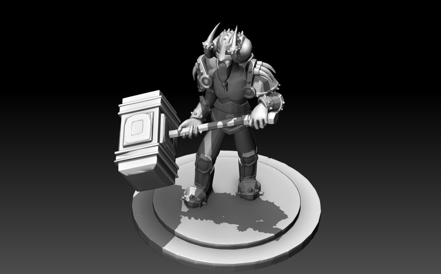 DnD Champions Stylized Character 3D Model Collection_8